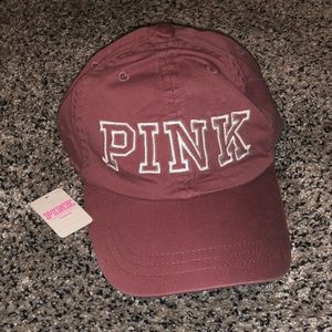 VS PINK coral hat
